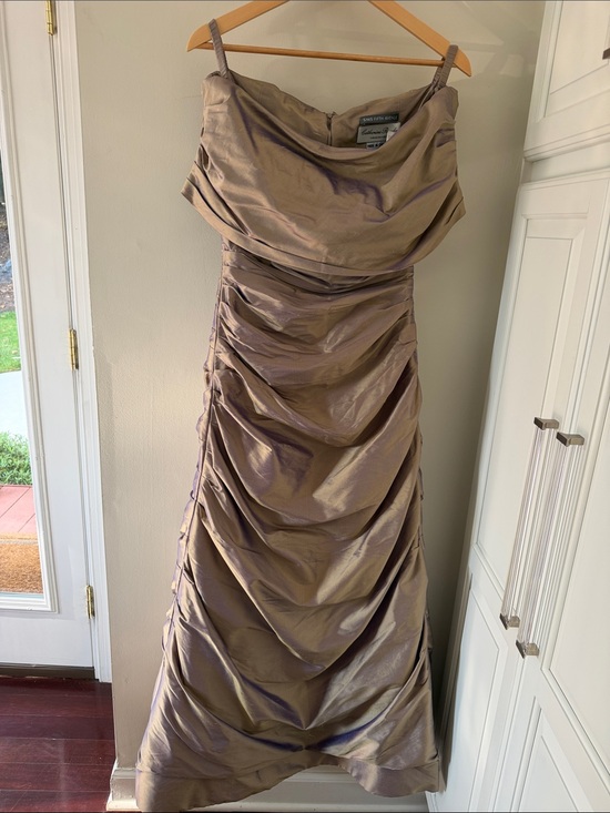 Catherine Regehr Dresses & Skirts - NWT. STUNNING, Catherine Regher, Ruched Gown with Draped Bodice